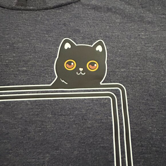 Outlash Wear Mens XL Shirt T-shirt Cats Kittens Tech Support Computer Geek New - Picture 4 of 10